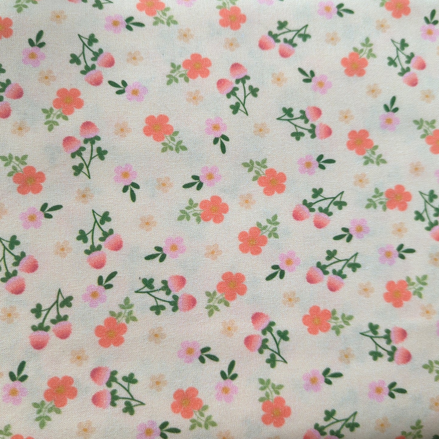 Beautiful Florals Peach - craft Cotton co