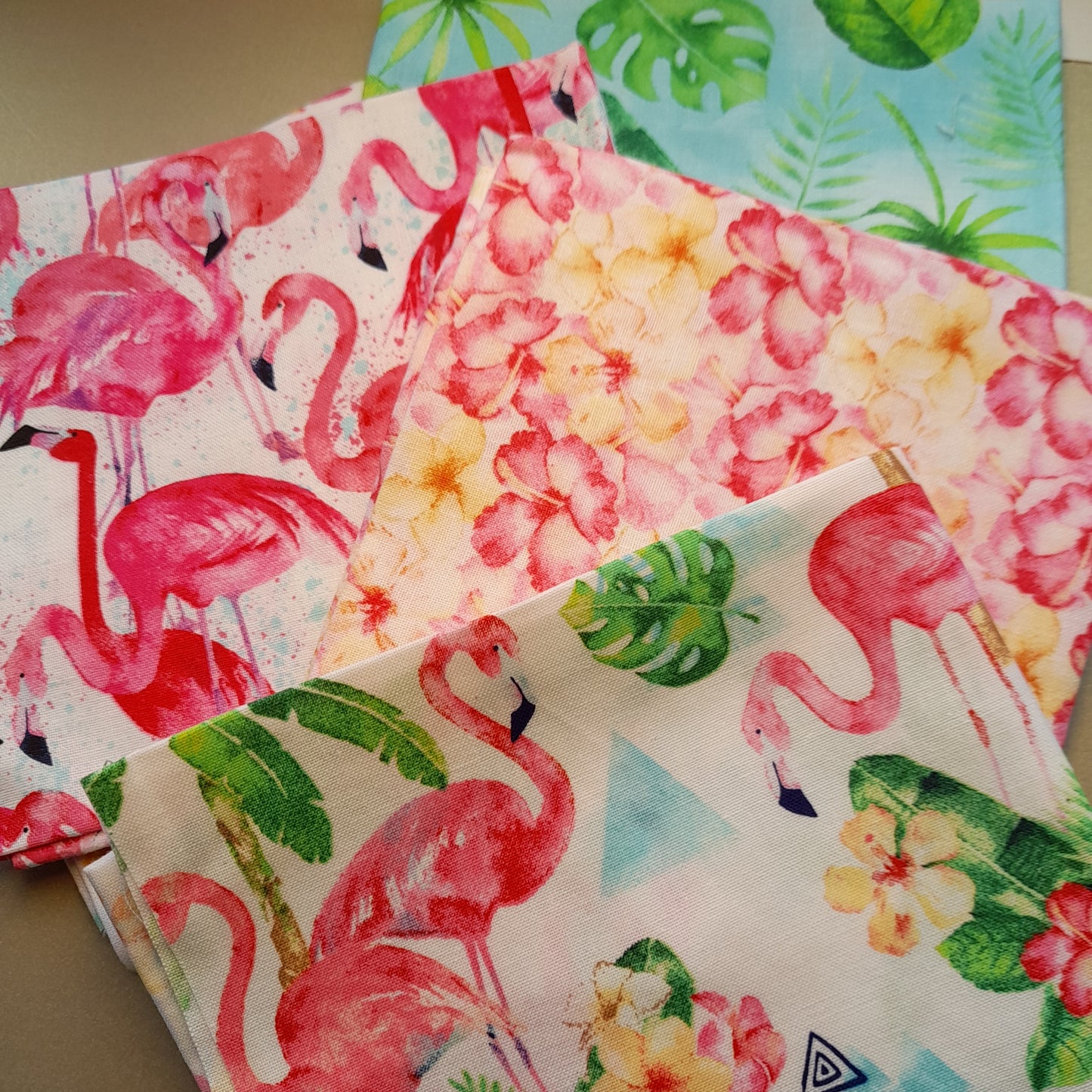 Fat Quarters : Flamingo Resort .