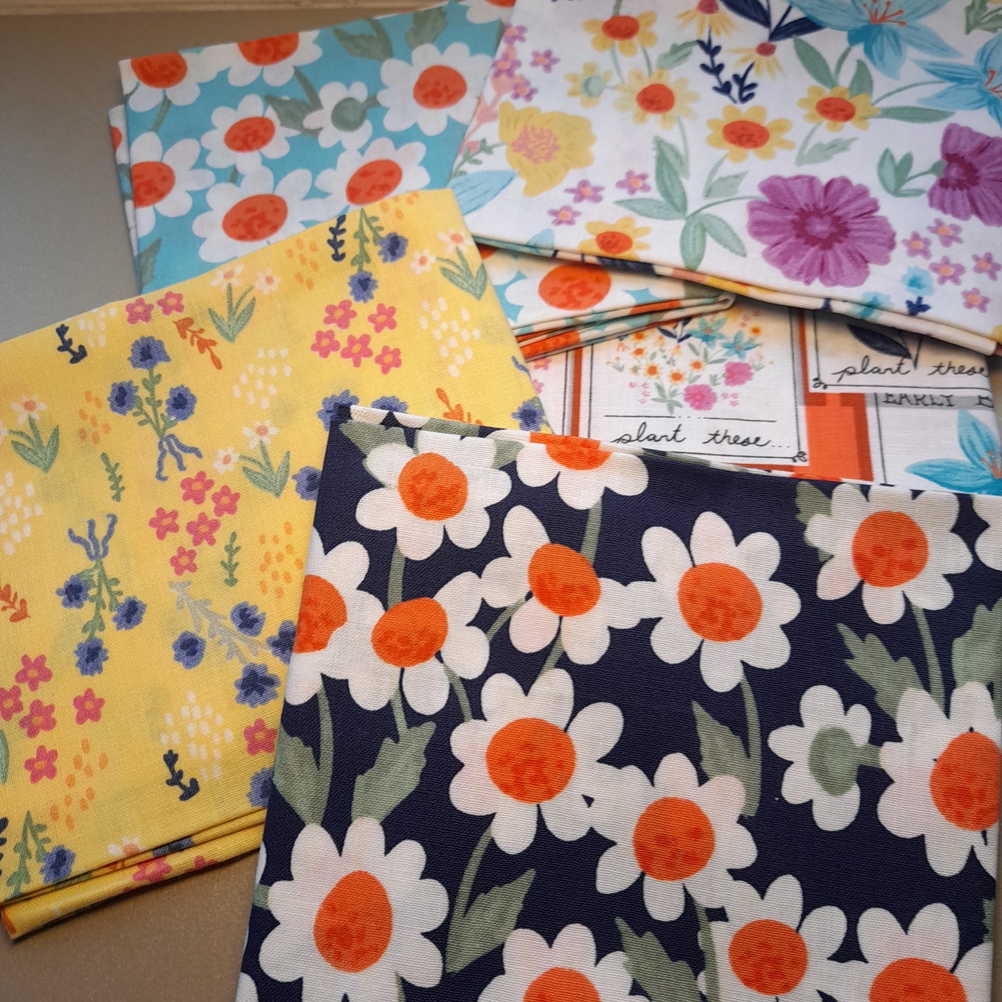 Fat Quarters : Grow Where You Are Planted .