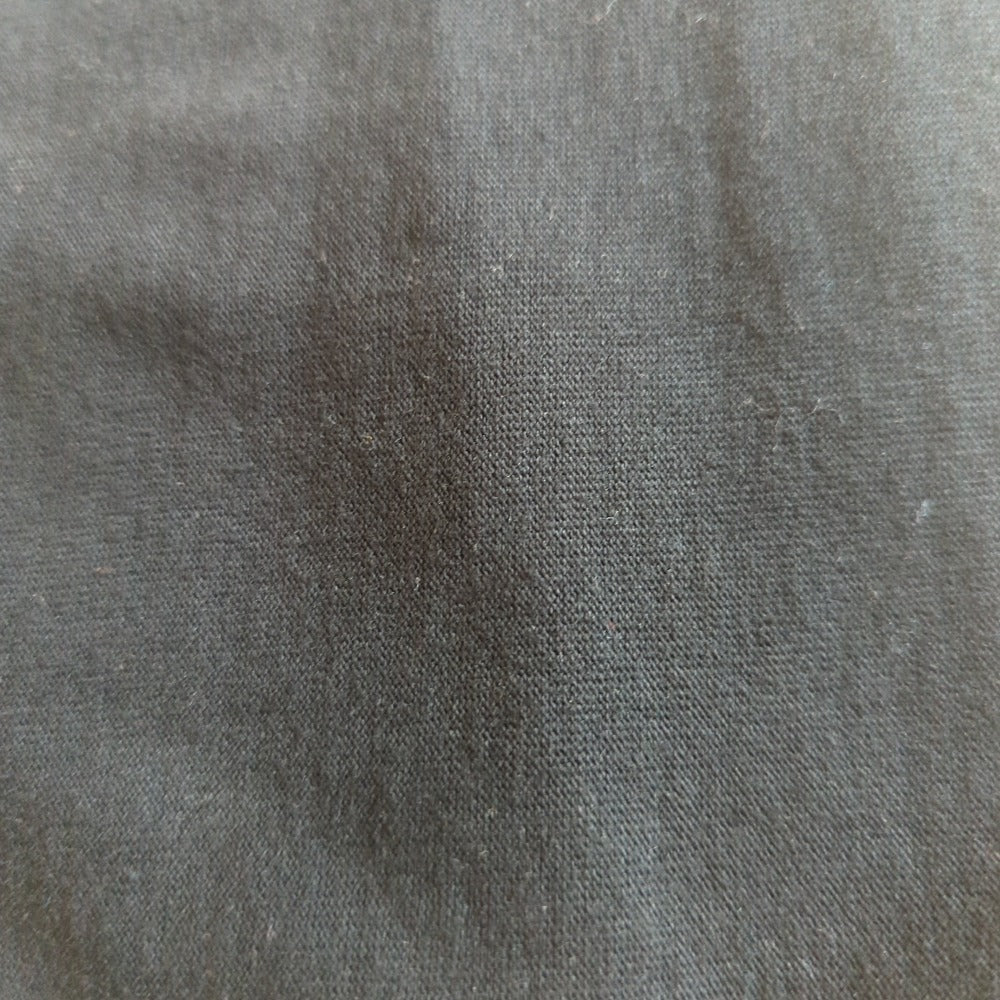 Plain cotton jersey knit - Black , price is for a 2m piece.