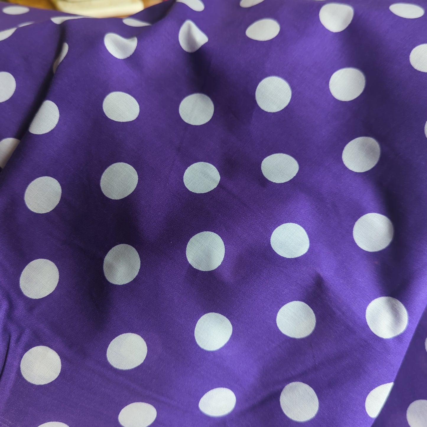 Purple polka dot
