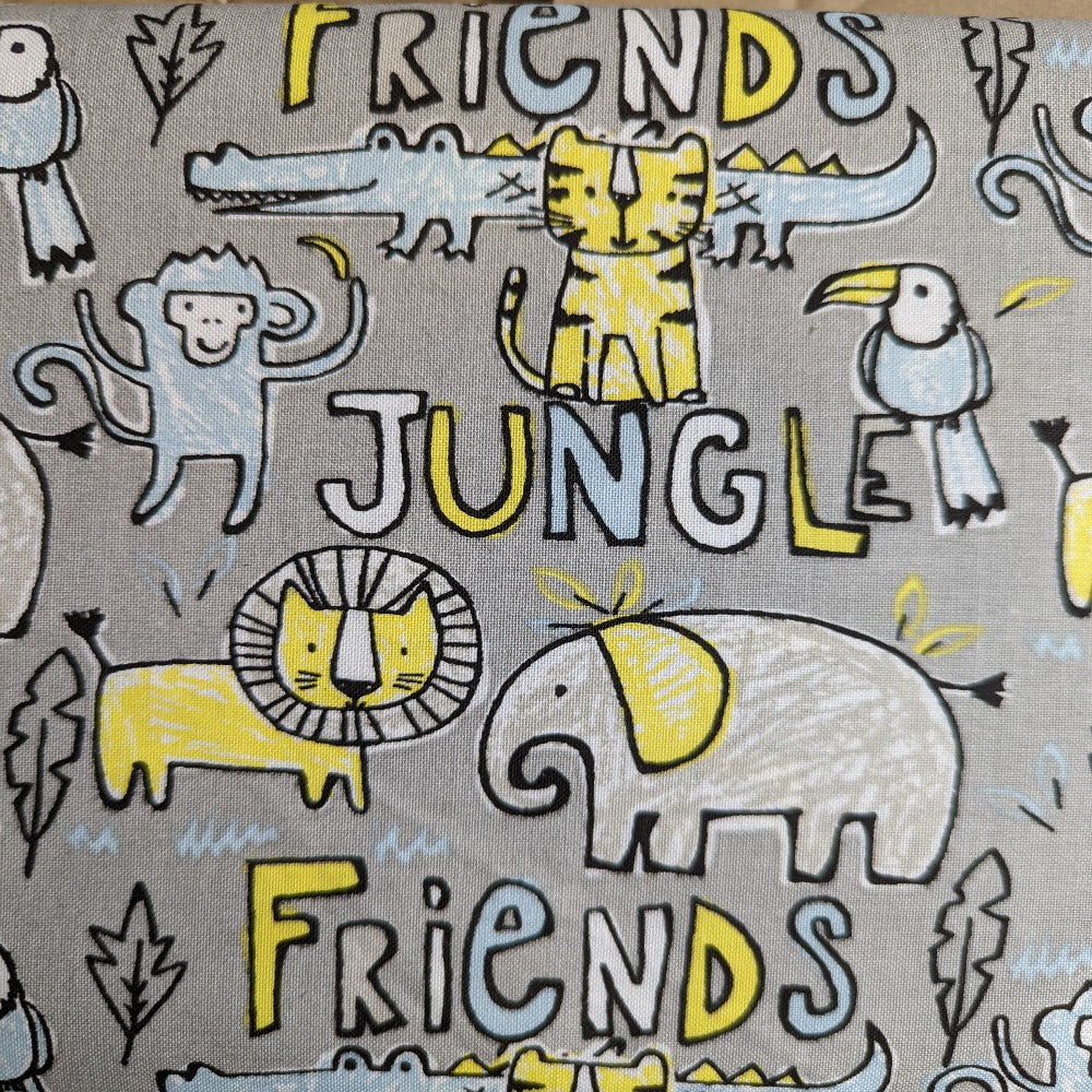 Grey Jungle Friends