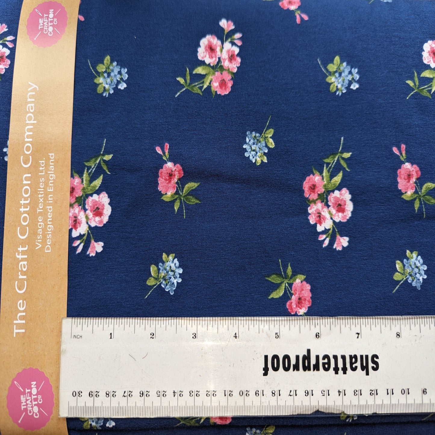 Spring Floral - Navy