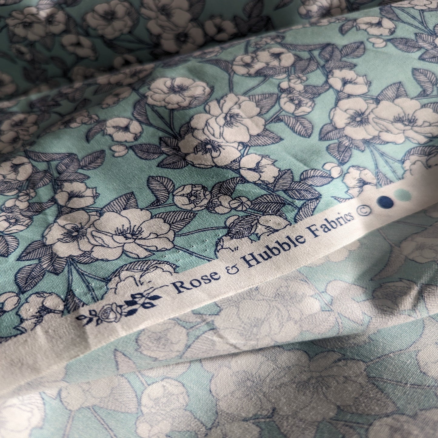 Rose & Hubble - Mint Floral