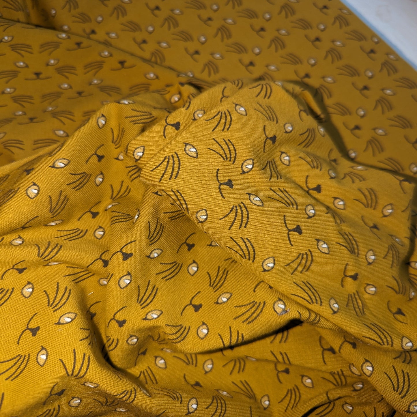 Mustard Cats - Glow in the Dark!