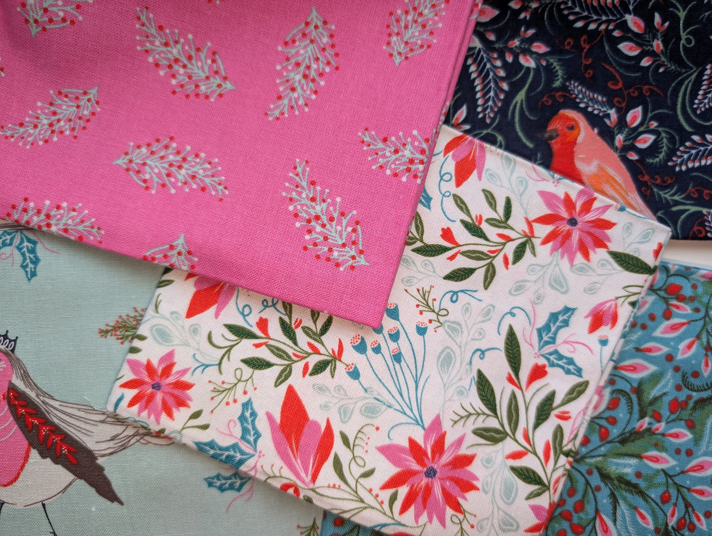 Bethany Salts Jolly Robins Fat Quarters