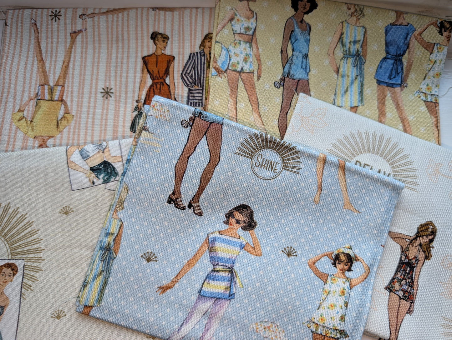 Simplicity at the Beach Fat Quarters