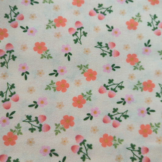 Beautiful Florals Peach - craft Cotton co