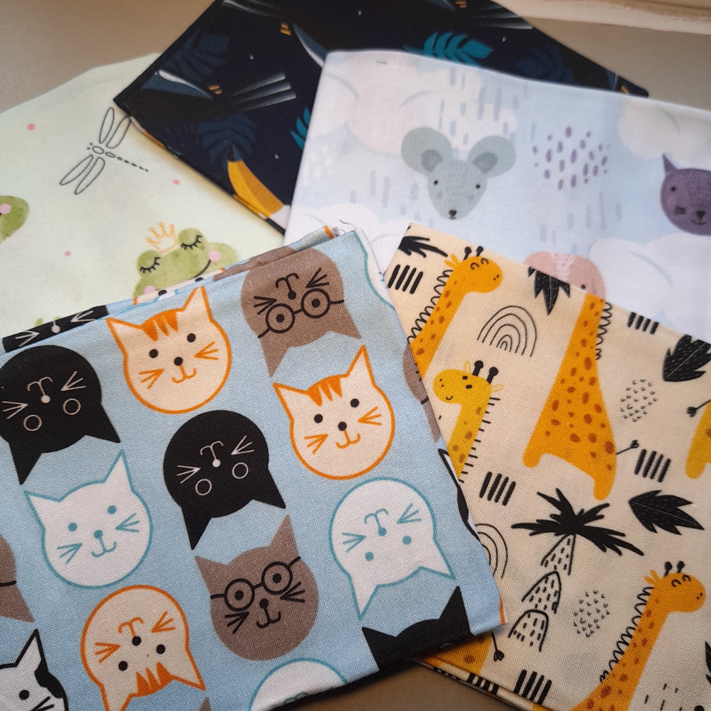 Fat Quarters : Animals Delight .
