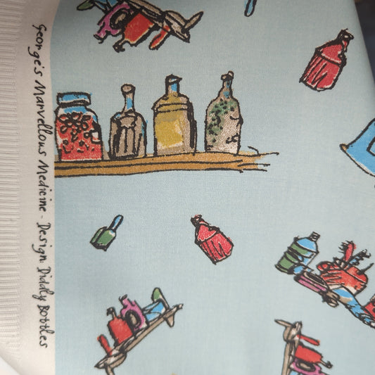 George's Marvelous Medicine Diddly Bottles - Roald Dahl