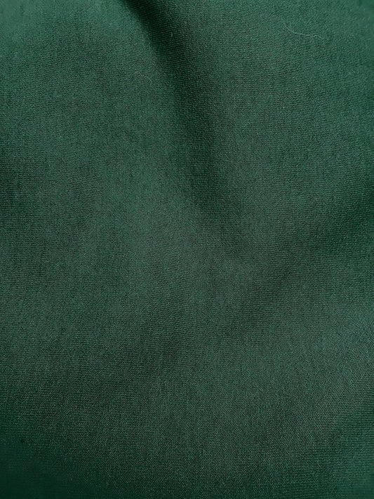 Plain cotton jersey knit - Bottle Green , price is for a 2m piece .