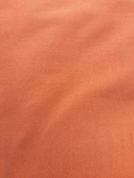 Plain cotton jersey knit - light rust , price is for a 2m piece.