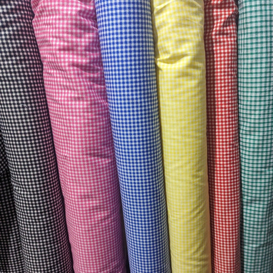 1/4" Gingham 100% cotton