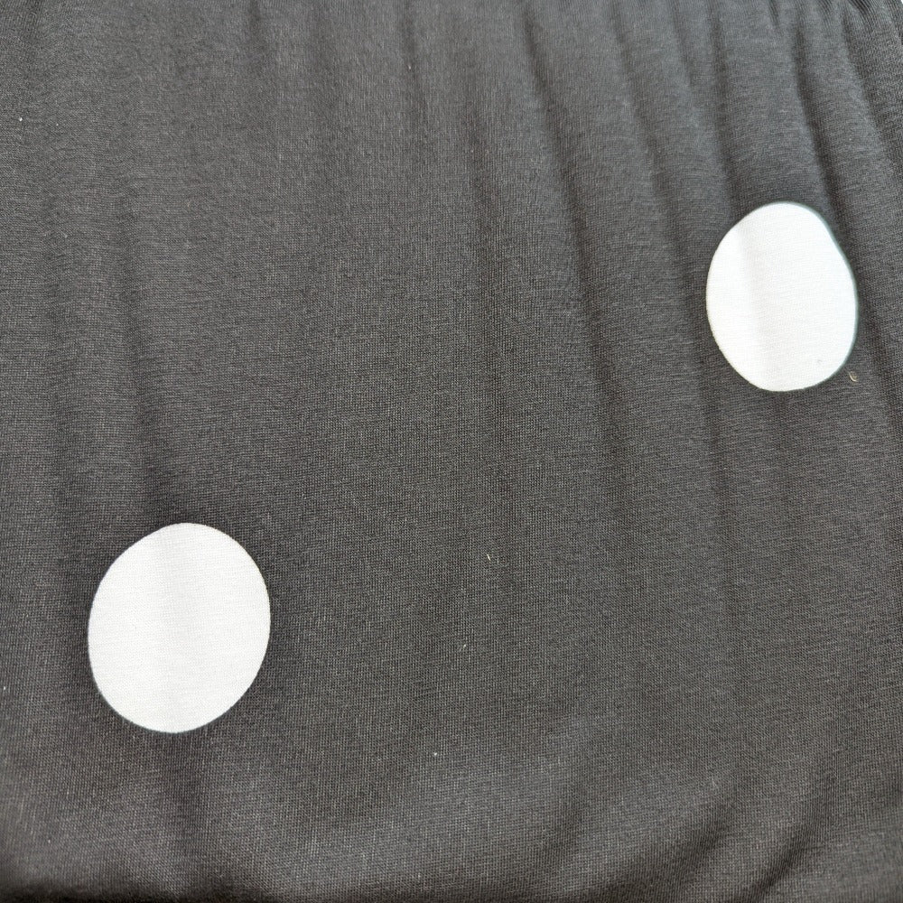 Tilly + the Buttons - Black/White Jumbo Spot Jersey