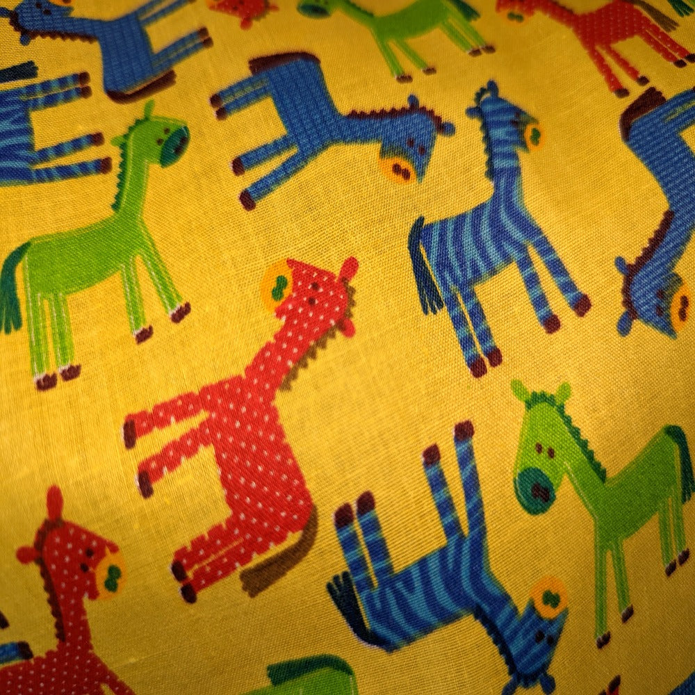 Yellow Donkey Pattern Yellow Donkeys – The Sewing Net