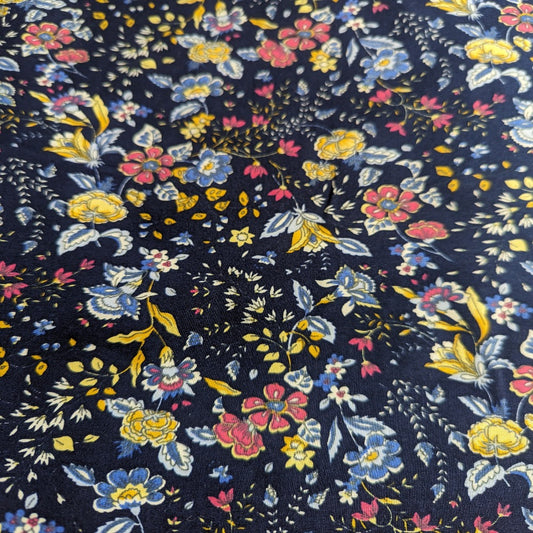 Passion Flower - Navy