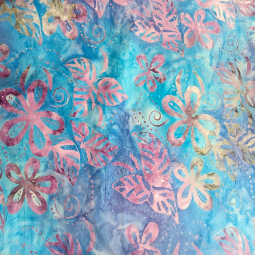 Bali Batik - Floral Blues