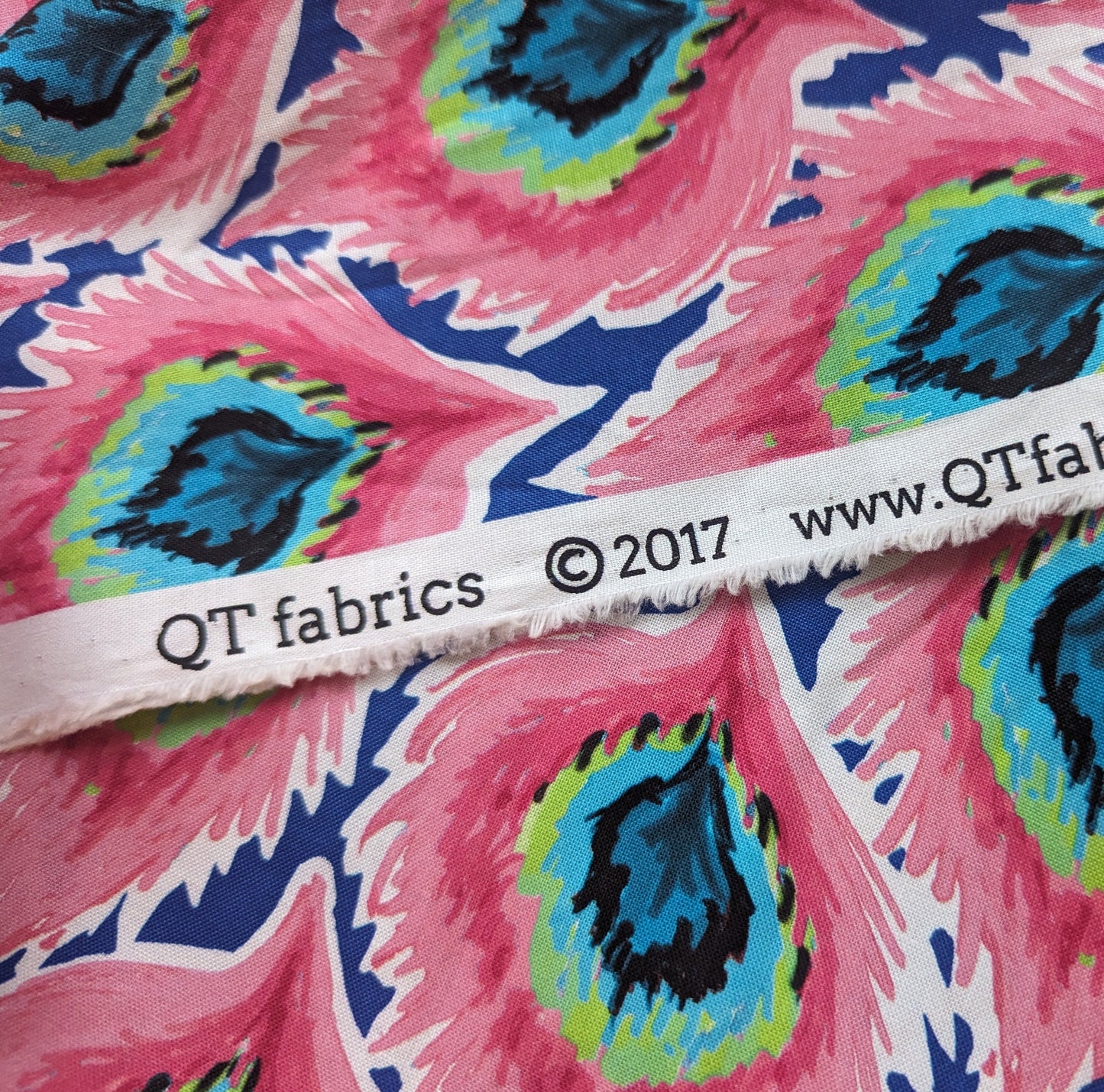 Peacock Feathers by QT Fabrics